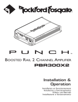 Rockford Punch PBR300X2 Le manuel du propriétaire
