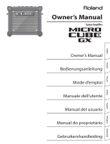 Roland MICRO CUBE GX Le manuel du propriétaire