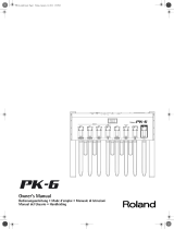 Roland PK-6 Le manuel du propriétaire