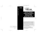 Roland UA-1A Le manuel du propriétaire