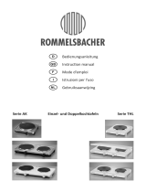 Rommelsbacher AK 1580 Le manuel du propriétaire