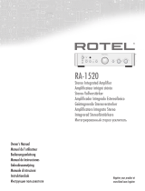 Rotel RA-1520 Manuel utilisateur