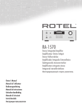 BLACK DECKER Rotel RA-1570S-B Le manuel du propriétaire