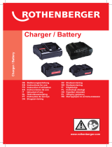 Rothenberger Battery charger RO BC14/36 Manuel utilisateur