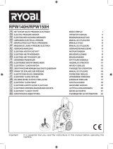 Ryobi RPW150HS Manuel utilisateur