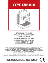 Saeco SIN 007 Operating Instructions Manual