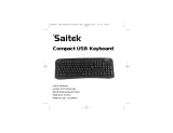 Saitek Compact USB Keyboard Le manuel du propriétaire