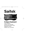 Saitek Eclipse Keyboard Manuel utilisateur