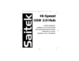 Saitek Hi-Speed USB 2.0 Hub Manuel utilisateur