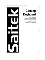 Saitek Gaming Keyboard Le manuel du propriétaire
