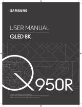 Samsung GQ55Q950RGT Manuel utilisateur