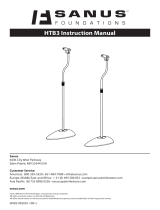 Sanus HTB3 Guide d'installation