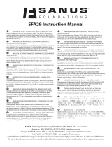Sanus SFA29 Guide d'installation