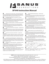Sanus SFV49 Guide d'installation