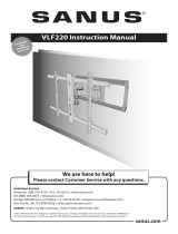 Sanus VLF220 Guide d'installation