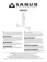 Sanus Systems New VisionMount VMA201 Manuel utilisateur