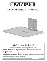 Sanus VMA401 Guide d'installation
