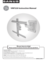 Sanus VMF220 Guide d'installation