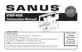 Sanus Systems VMF408 Manuel utilisateur