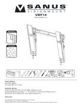 Sanus Systems VMT14 Le manuel du propriétaire