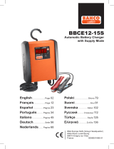 Schumacher Bahco BBCE12-15S Automatic Battery Charger with Supply Mode Le manuel du propriétaire