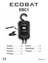 Schumacher ECOBAT EBC1 Automatic Battery Maintainer Le manuel du propriétaire