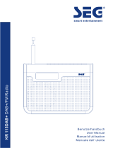 Seg KR 115DAB+ Manuel utilisateur