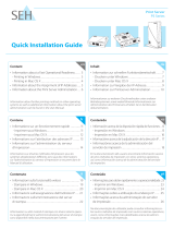 SEH PS112 Print Server Guide d'installation