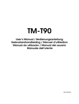 Seiko TM-T90 Manuel utilisateur