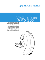 Sennheiser VMX100-T Manuel utilisateur
