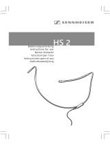 Sennheiser HS 2 Manuel utilisateur