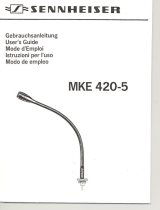 Sennheiser MKE 420-5 Manuel utilisateur