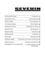 SEVERIN CP 3549 - Le manuel du propriétaire