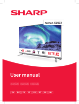 Sharp D55CU8462ES32M Manuel utilisateur