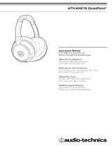 Audio-Technica Audio Technica® Noise Cancelling Headphones  Le manuel du propriétaire