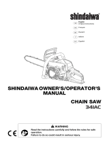 Shindaiwa 341AC Manuel utilisateur