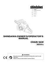 Shindaiwa 361WS Manuel utilisateur