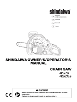 Shindaiwa 452S Manuel utilisateur