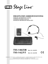 IMG Stage Line Microphone TXS-142/VT Manuel utilisateur