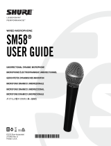 Shure SM58S Manuel utilisateur