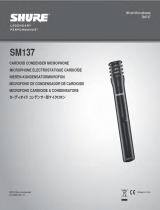 Shure SM137 Mode d'emploi