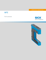 SICK WFE Fork sensors Mode d'emploi