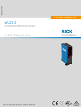 SICK WL23-2 Compact photoelectric sensor Mode d'emploi