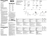 SICK WL4SL(G)-3 Photoelectric reflex sensor Mode d'emploi