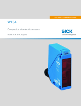 SICK WT34 Compact photoelectric sensors Mode d'emploi
