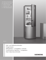 Siemens Free-standing fridge-freezer Manuel utilisateur