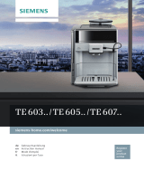 Siemens TE605509DE/01 Le manuel du propriétaire