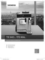 Siemens TE806501DE Manuel utilisateur