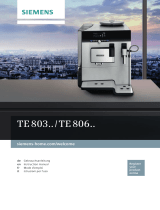 Siemens EQ. 8 series 600 Le manuel du propriétaire
