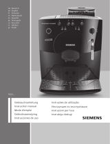 Siemens TK 53 Surpresso Compact Le manuel du propriétaire